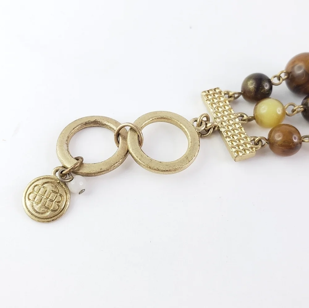 Dana Buchman Bracelet Brown Earth Tones
